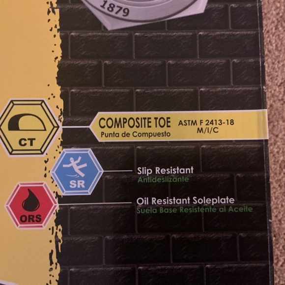 Herman Survivors Cassle Composite Toe NWT Men’s 10.5 - Picture 5 of 6